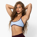 halter sport bra in twilight