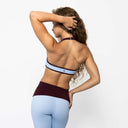 halter sport bra in twilight