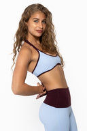 halter sport bra in twilight
