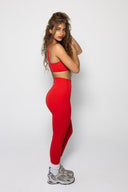 motion leggings in coral