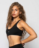 motion sports bra in midnight